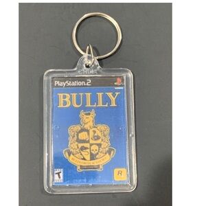 PS2 Bully Video Game Keychain